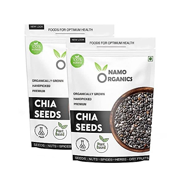 Indian Natural Grocery Nam Organics Chia Seeds For Weight Loss Organic - 1kg