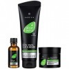 LR Aloe Vera Lot de 3 huiles de soin pour homme pour le visage et la barbe