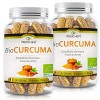 Curcuma BIO MICRO GRANULE Nouvelle Génération - Turmipure Gold - libération prolongée - Capsules Vegan 2 Piluliers - 2 Mois 