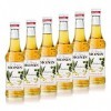 6 x Monin sirop de noix de macadamia, flacon 250 m