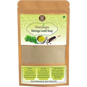 AOZA Nutrisupa Combo Soupe de lentilles Moringa 125 g avec soupe Agathi 125 g