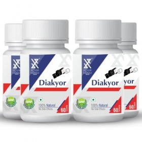 Xovak | Ayurvedic Diakyor Tablets - 60 Tablets Each x Pack of 4