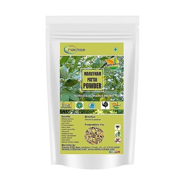 SMED neotea Marutham Pattai Poudre Terminalia Arjuna , 300 g