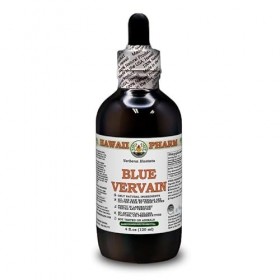 Extrait liquide de vervaine bleue sans alcool, verveine bleue bio verveine Hastata séchée hors sol glycérite 120 ml