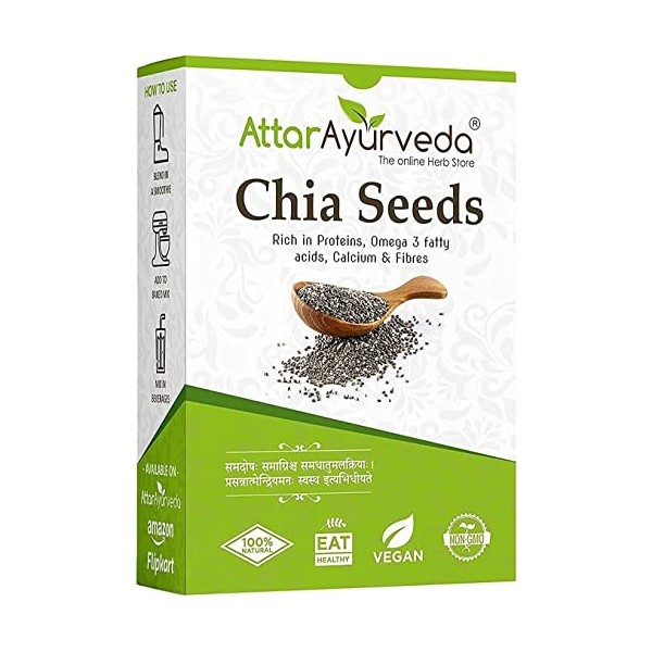 QURA graines de chia pour perte de poids 1kg