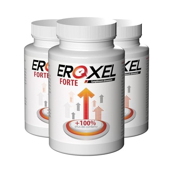 Eroxel Forte - 180 gélules 3x 60 gélules - 2023 A