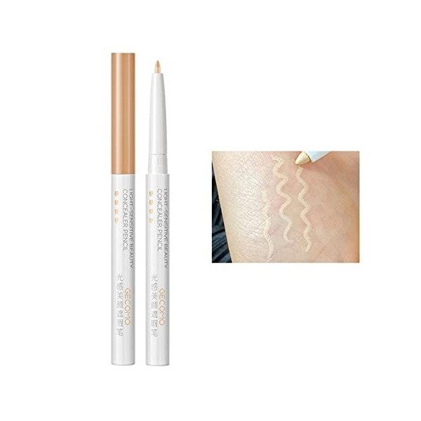 Correcteur Longue Durée Concealer Pencil Waterproof Skin Tone Stylo Correcteur Facile à Enduire Soin Perfecteur Automatique d