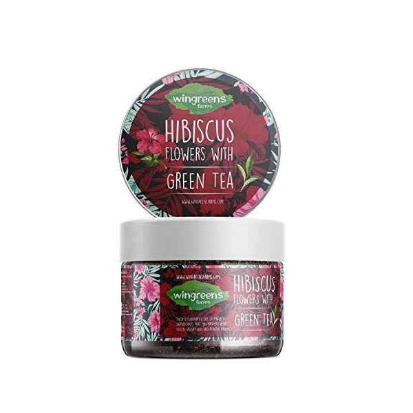 Hibiscus Flowers with Green Tea 60g 