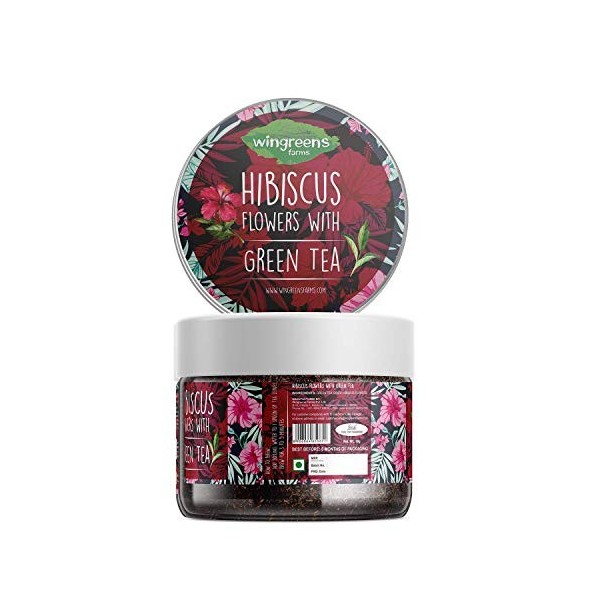 Hibiscus Flowers with Green Tea 60g 