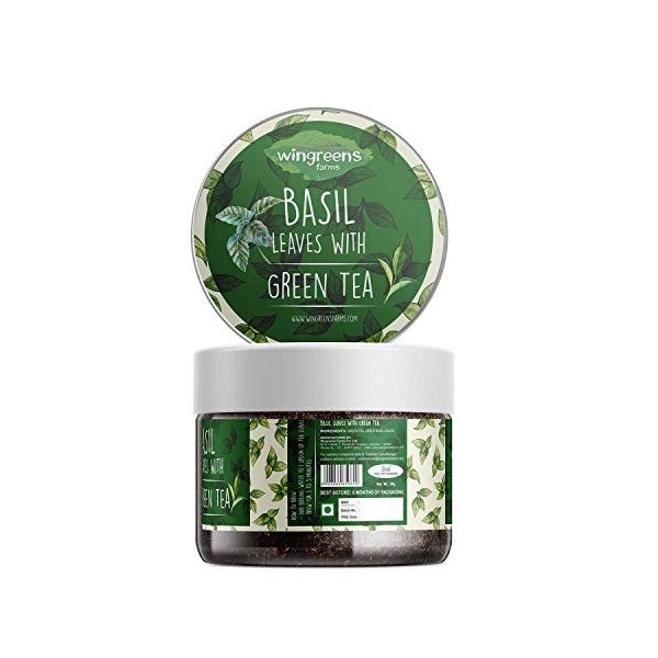Basil Leaves with Green Tea 60g 