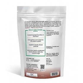 LOGY Poudre décorce darjuna 1 kg , poudre darjuna chhal , santé saine, stimulateur dimmunité, poudre 100 % pure
