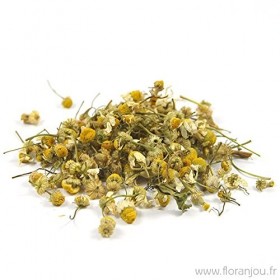 Floranjou - Matricaire Camomille capitule BIO - 1 kg - Nom botanique : Matricaria chamomilla