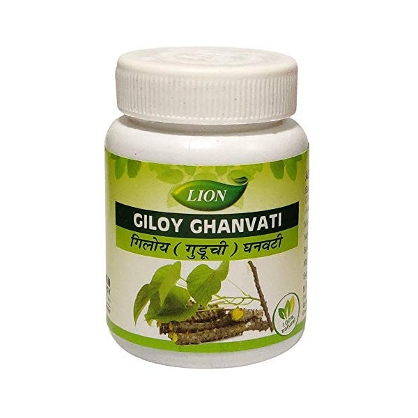 LION Giloy Ghanvati – Lot de 6 paquets de 200 pastilles