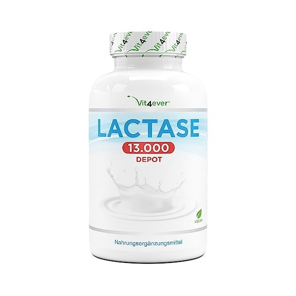 Lactase 13.000 Depot - 120 comprimés à libération prolongée Sepismart® Slow Release - Hautement dosé avec 13.000 unités FCC