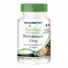 Fairvital | Nattokinase 50mg VEGAN - Fortement dosé - 60 Capsules - dose quotidienne de 2 capsules - FU 2000