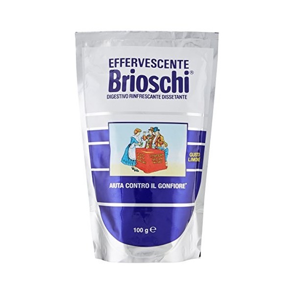 Brioschi Digété Effervescent au Goût de Citron 100 g