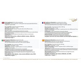 Vita World Acide Propionique 500 mg Propionate de Sodium Haute Pureté 120 Capsules Végétalien