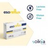 Oikya Pharma Esoreflux Reflux Gastro-œsophagien | 20 Comprimés à Haute Dosage 1250mg | Brûlure et Indigestion | Symptômes Ref