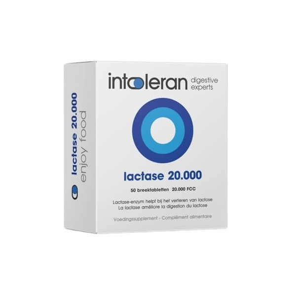 Intoleran lactase 20.000-50 comprimés sècables