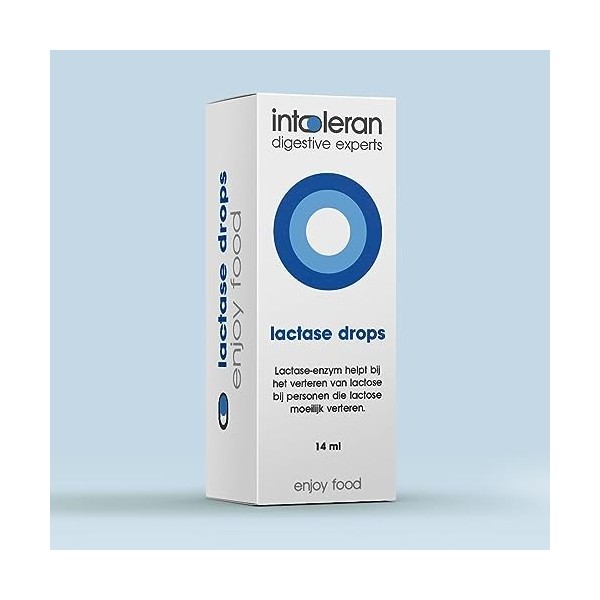 Intoleran Lactase Drops Enzymes - 14 ml