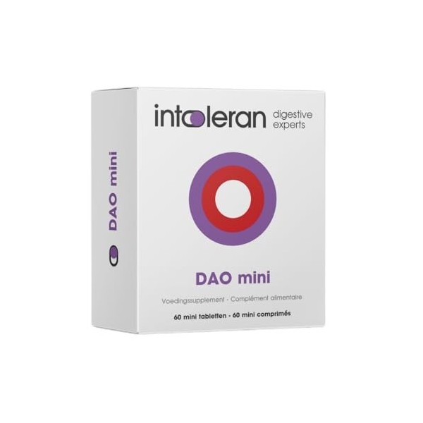 Intoleran DAO Mini - distributeur 60 comprimés