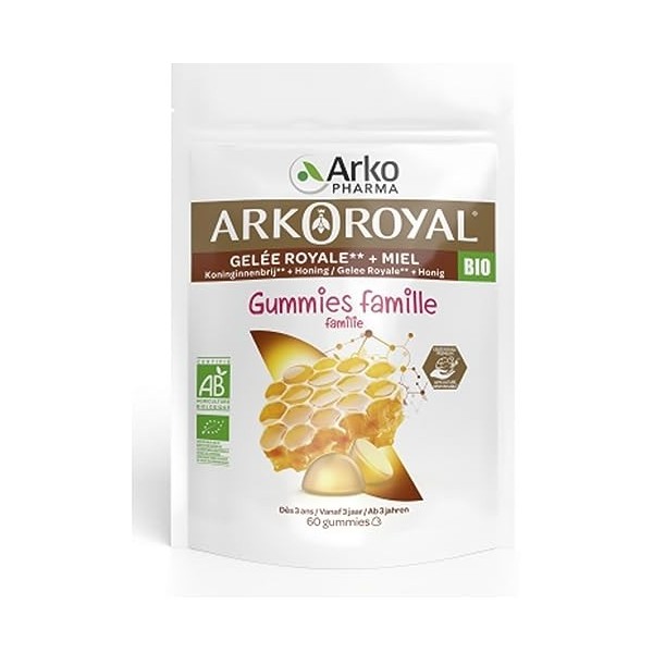 Arkopharma Arko Royal Gummes Famille Bio 60 Gummies