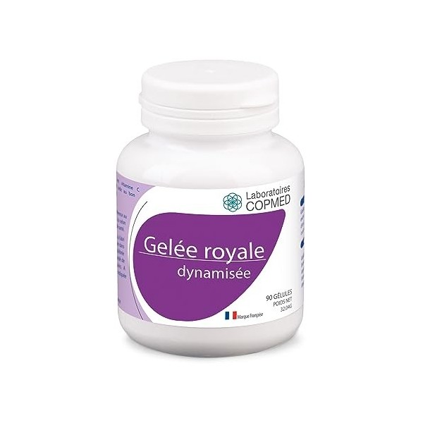 LABORATOIRES COPMED - Gelée royale dynamisée - Complément Alimentaire - Gelée royale, noix de kola caféine , vitamine C - Ma