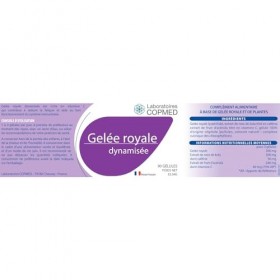 LABORATOIRES COPMED - Gelée royale dynamisée - Complément Alimentaire - Gelée royale, noix de kola caféine , vitamine C - Ma