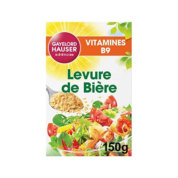 GAYELORD HAUSER - Superlevure en Paillettes - Source de Vitamines B, Protéines, Fibres et Minéraux, Rose, 150 g