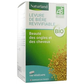 Naturland Levure de Bière Revivifiable Bio 150 Végécaps