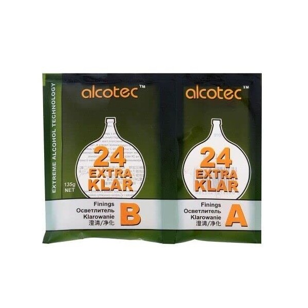 AlcoTec Lot de 3 flacons de liquide clarifiant 24 h pour 50 l