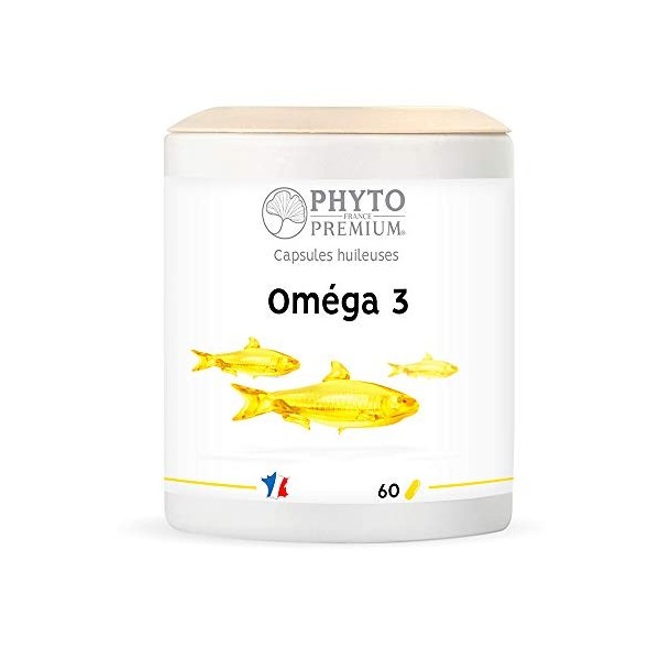 Capsules huileuses d OMÉGA 3 - 1000 MG