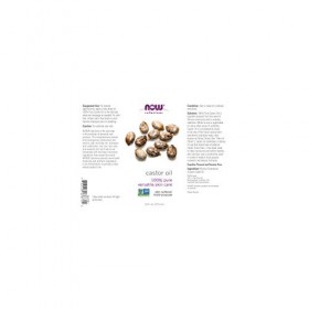 Castor Oil, 100% Pure - 473 ml.