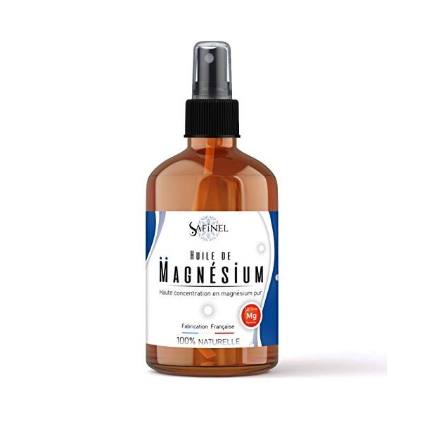 Huile De Magnésium Pure - 100% Naturelle - De Fabrication Française