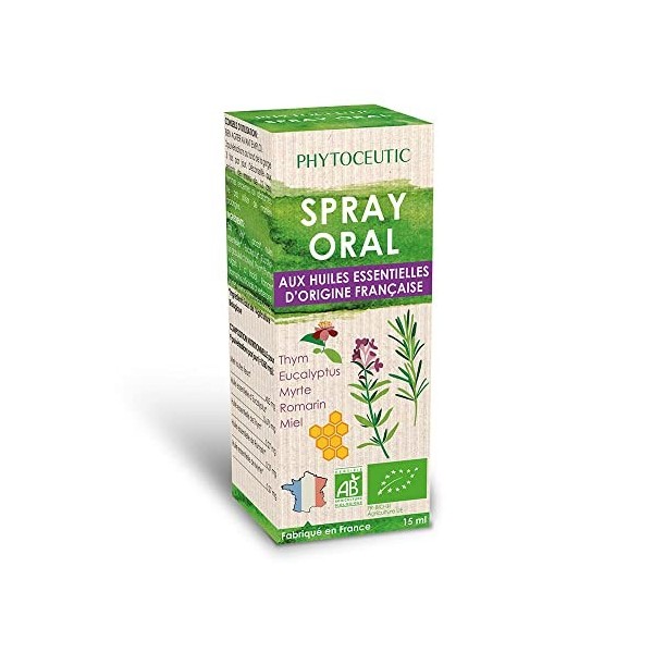 Phytoceutic Spray Oral Huiles Essentielles Flacon 15 ml