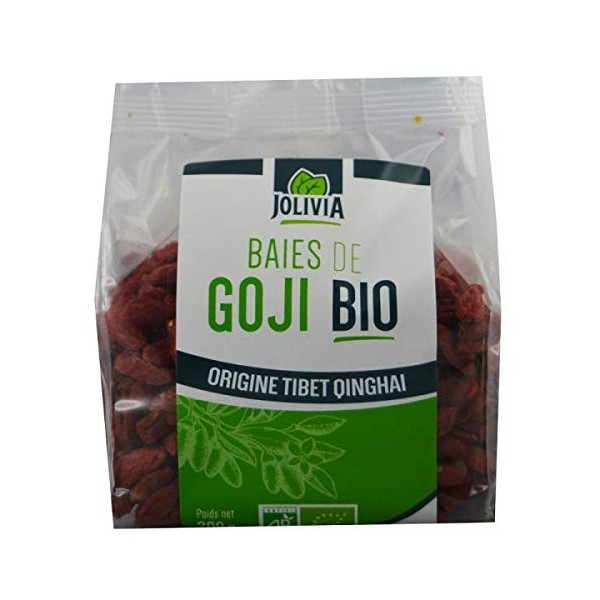 Goji Bio - 200 g | Format Vrac | Fabriqué en France