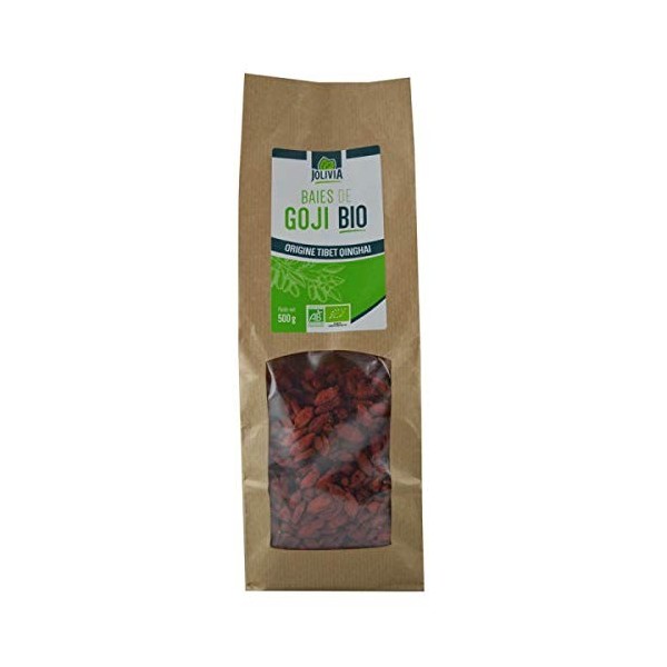 Goji Bio - 200 g | Format Vrac | Fabriqué en France