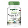 Fairvital | Picolinate de Zinc avec 15mg de Zinc - Important pour le goût et l‘odorat - 60 comprimés - 1 Boite pour 2 mois!