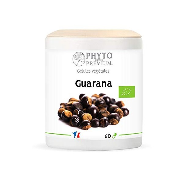 GUARANA semence - Paullinia cupana - 60 gélules 300 MG BIO 