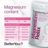 BetterYou - Flocons de bain relaxants - Mélange de chlorure de magnésium Zechstein pur, de géranium rose, de bergamote pour u