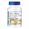 Fair & Pure® - Zinc 15mg teneur élémentaire de picolinate de zinc - végan - à dosage élevé - 60 comprimés de zinc