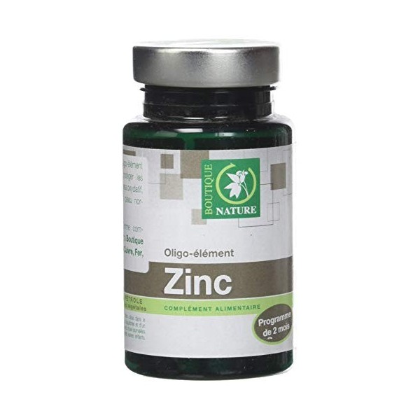 Zinc - 60 gélules - Boutique nature