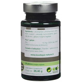 Zinc - 60 gélules - Boutique nature