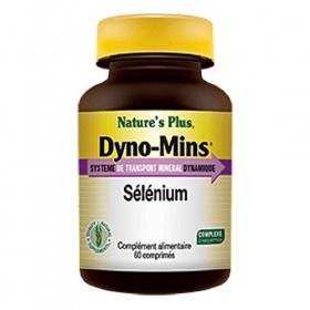 Nature s plus - Dyno mins sélénium - 60 comprimés - Contre le vieillissement des cellules