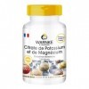 Citrate de potassium et magnésium 100 capsules, hautement dosé, vegan, minéraux organiques, hautement biodisponible