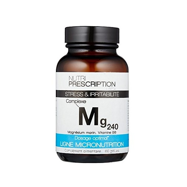 NutriPrescription Mg240 Stress & Irritabilité - 60 gélules