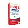 MAG 2 Sommeil - Complément alimentaire à base de magnésium marin 300mg, mélatonine 1,9mg et extraits de plantes - Nervosité, 