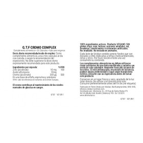 Viridian G.T.F Chromium Complex , 30 Veg bouchons