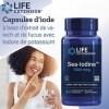 Life Extension, Sea Iodine, 1000mcg, Dépôt, Iode Hautement Dosé, 60 Capsules végétaliennes, Testé en Laboratoire, Sans Gluten