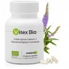 Gattilier Bio Vitex agnus-castus * 24 mg / 120 gélules * Extrait concentré 4:1 de fruit de gattilier soit 96 mg de fruit s